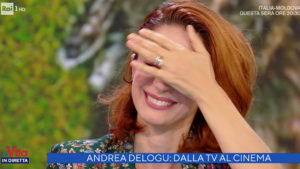 foto Andrea Delogu a La vita in diretta