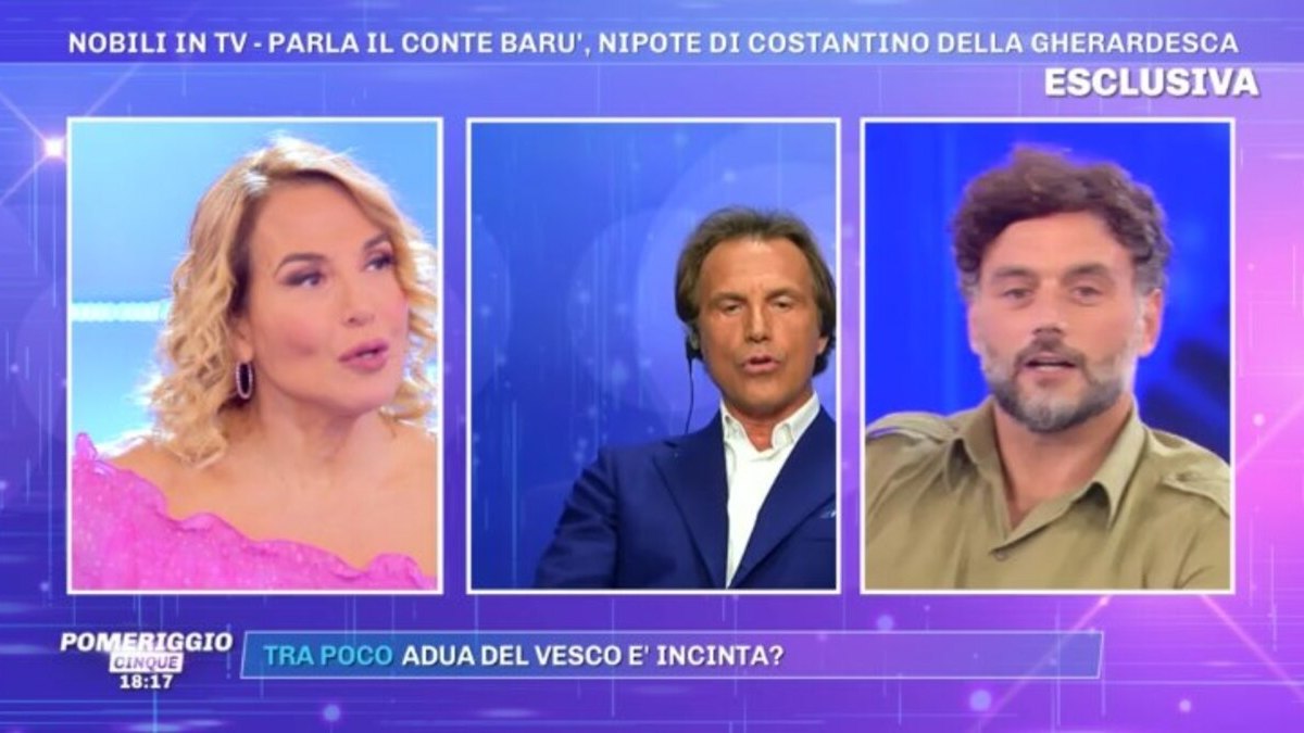 foto barù pomeriggio 5