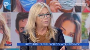 foto di Rita Dalla Chiesa a La vita in diretta del 27 ottobre