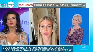 Foto Federica Panicucci Claudia Letizia Mattino 5