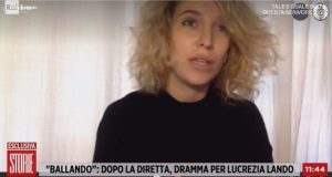 foto di Lucrezia Lando a Storie Italiane