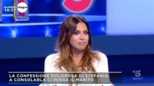 foto Mattino 5 Emanuela Tittocchia pianto