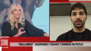 foto Raimondo Todaro a Storie Italiane 2 ottobre