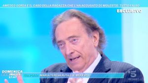 Foto Amedeo Goria Domenica Live