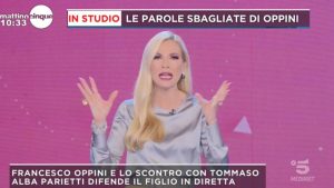 Foto Federica Panicucci frase GF Vip