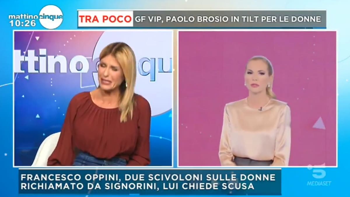 foto Mattino 5 Arianna David Federica Panicucci