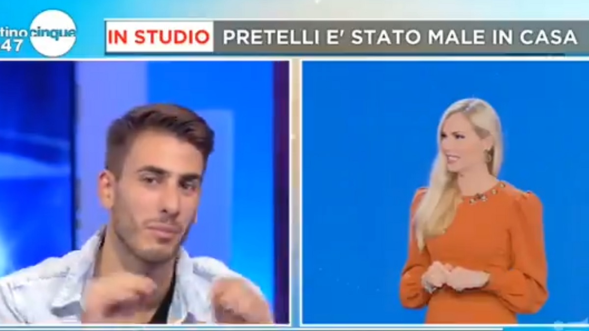 foto Mattino 5 fratello Pierpaolo Pretelli