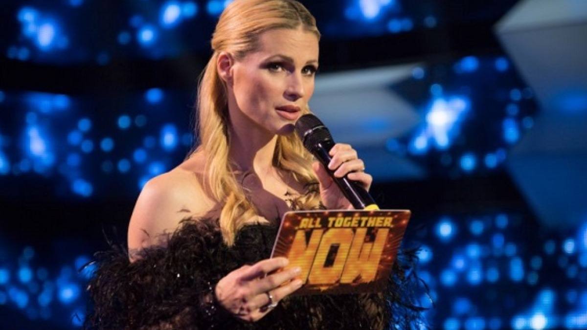Foto Michelle Hunziker ascolti All Together Now