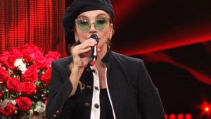 foto Milly Carlucci 12 novembre