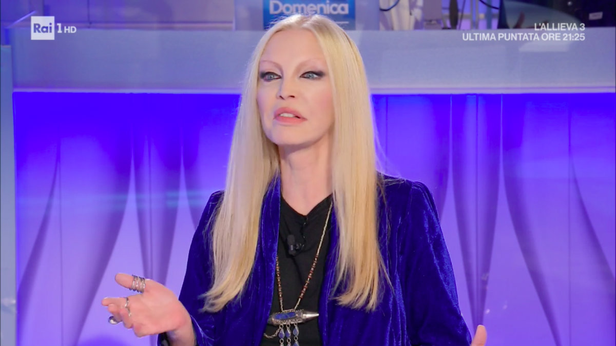 foto Patty Pravo domenica in Mara Venier