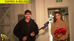Foto Striscia La Notizia Tapiro Belen Rodriguez