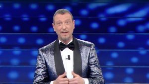 Foto Amadeus Sanremo 2021 big gara