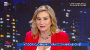 foto di Serena Bortone a La vita in diretta del 29 dicembre