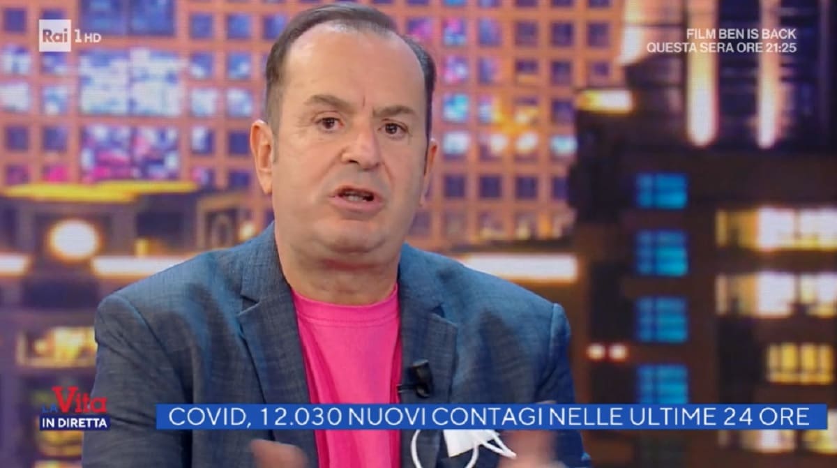 foto di Fabio Canino a La vita in diretta