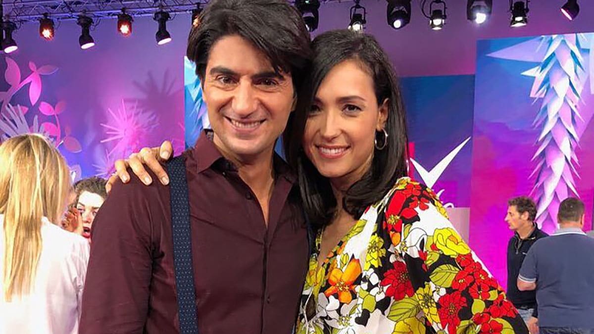 foto Gianpaolo Gambi e Caterina Balivo a Detto Fatto