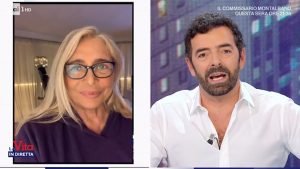 foto Mara Venier e Alberto Matano a La vita in diretta