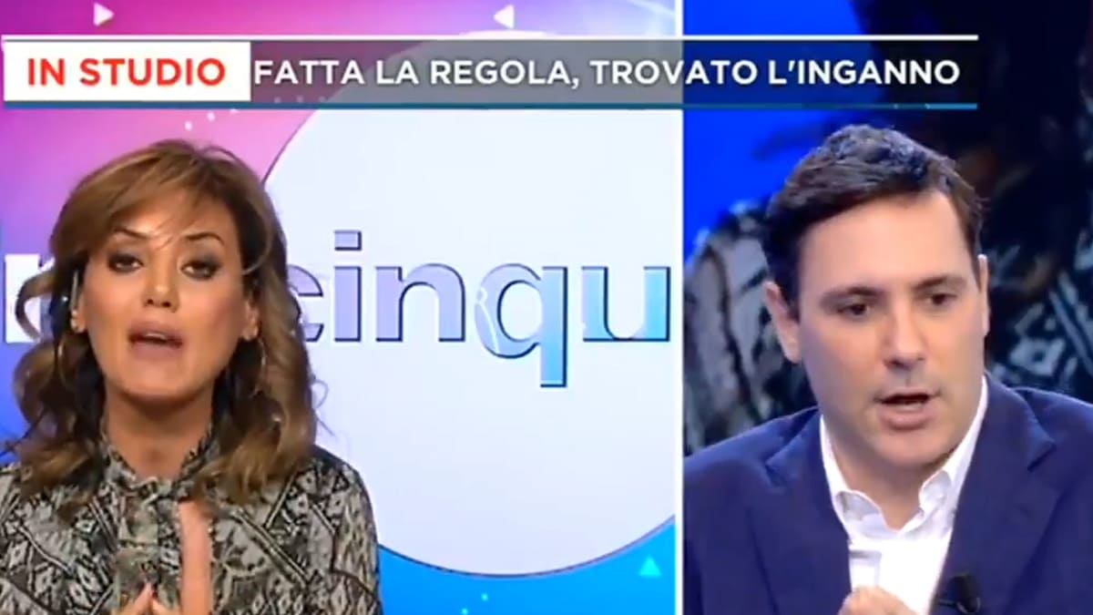 foto Mattino 5 Francesco Vecchi Daniela Martani