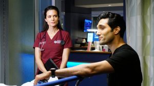 Foto Chicago Med Natalie e Crockett