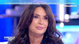 Foto Elvira Carfagna Difende Walter Zenga Domenica Live