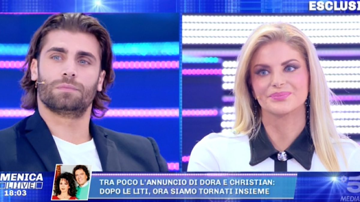 Foto Mario Ermito Francesca Cipriani Domenica Live