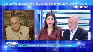 Foto Paolo Brosio Maria Laura Domenica Live