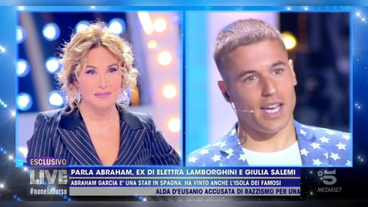 foto Abraham Garcia Arevalo Giulia Salemi Live Non è la D'Urso