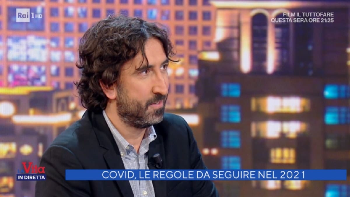 foto di Massimo Cannoletta a La vita in diretta del 4 gennaio