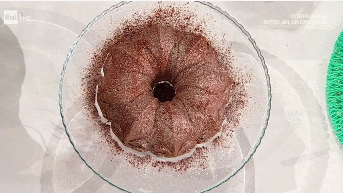 foto È sempre mezzogiorno ciambellone caffè e cioccolato