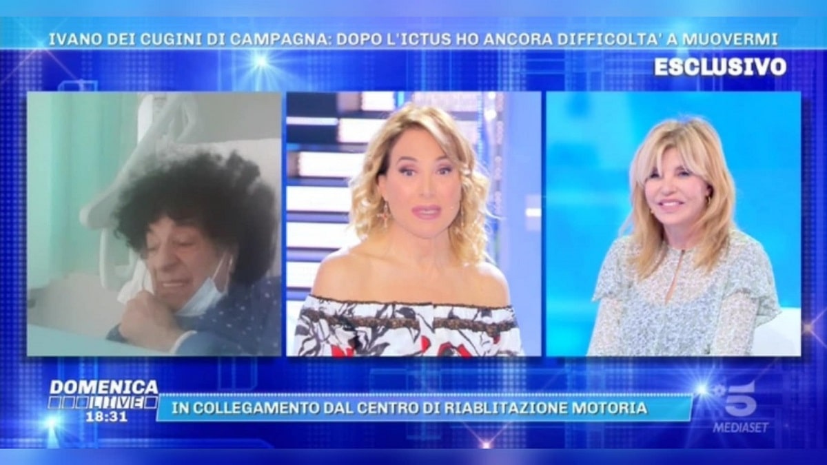 foto Ivano Michetti a Domenica Live