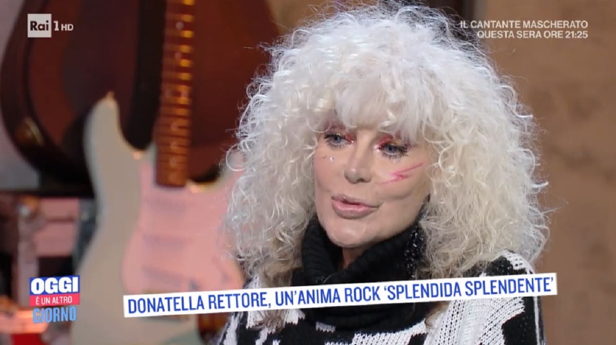 foto di Donatella Rettore da Serena Bortone