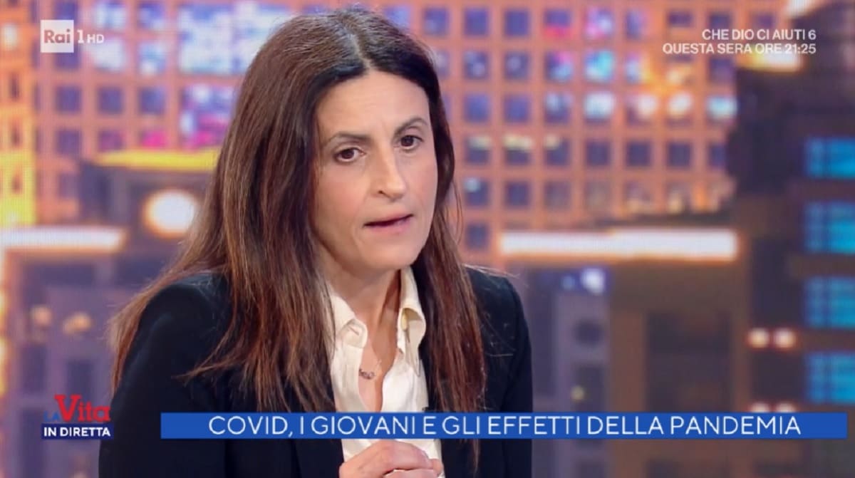 foto di Lucia Gravante a La vita in diretta