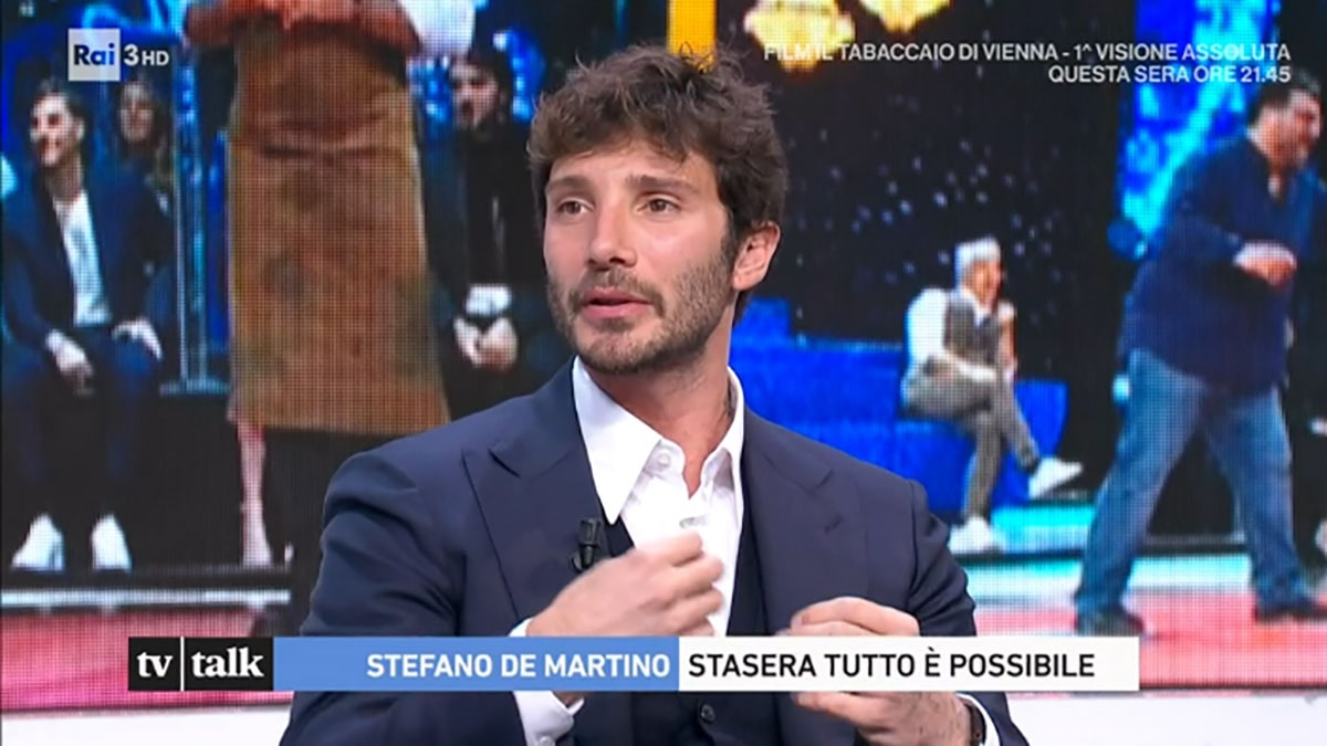 foto Stefano De Martino a Tv Talk