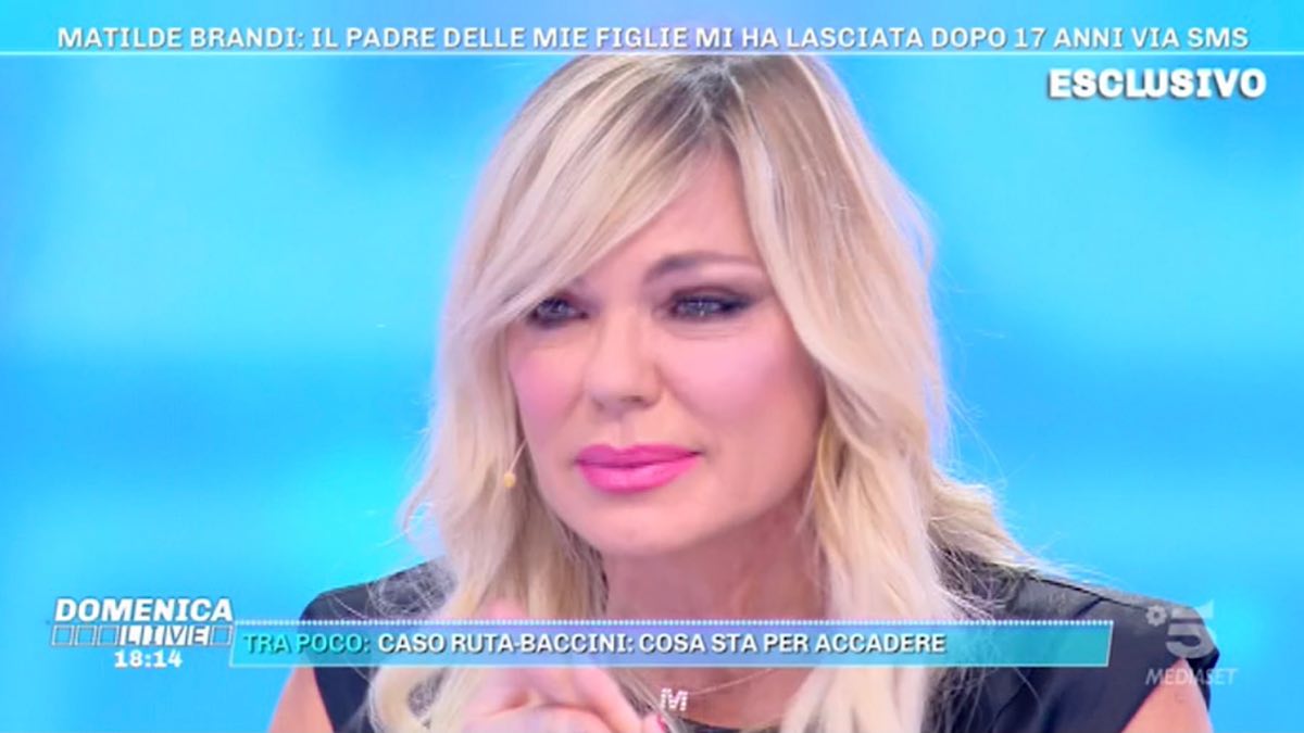 Foto Domenica Live Matilde Brandi