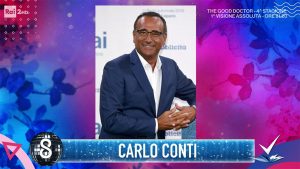 foto Carlo Conti a Detto Fatto