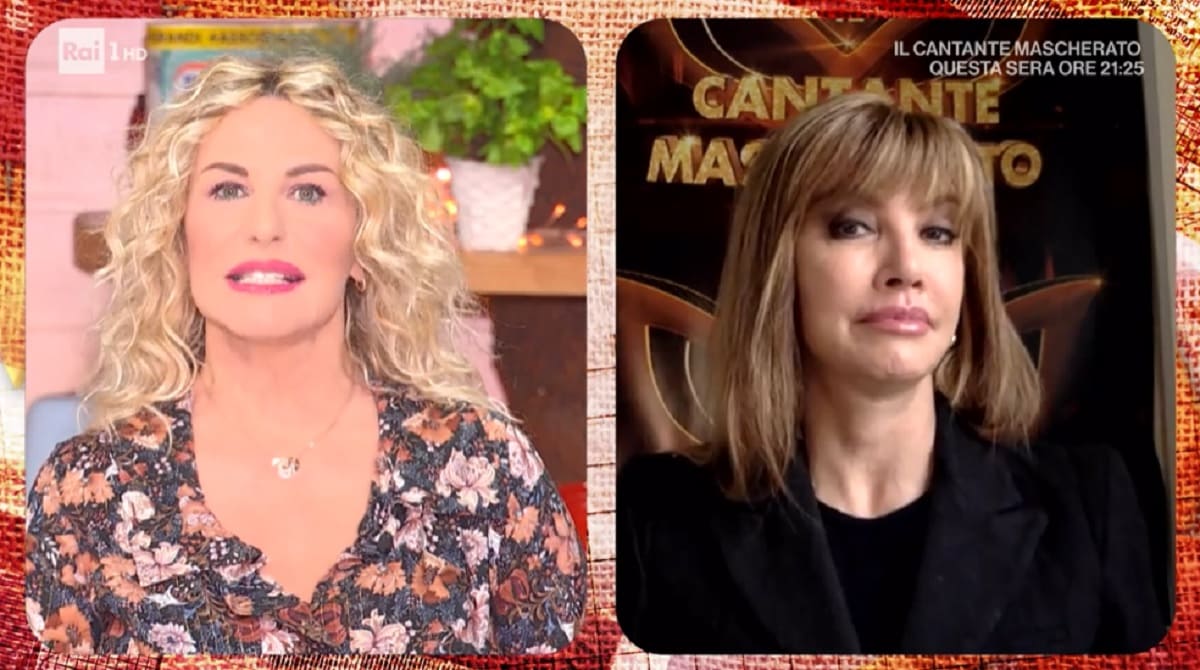 foto di Antonella Clerici e Milly Carlucci