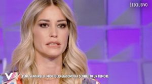 foto elena santarelli verissimo 2021