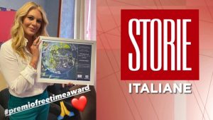 foto Storie Italiane Eleonora Daniele premiata