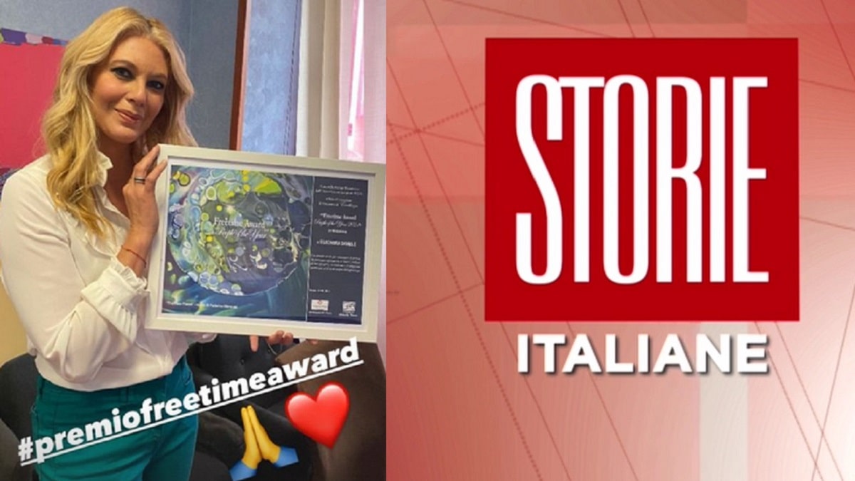 foto Storie Italiane Eleonora Daniele premiata