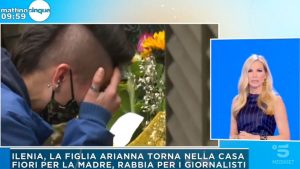 foto Federica Panicucci Mattino 5 aggressione troupe