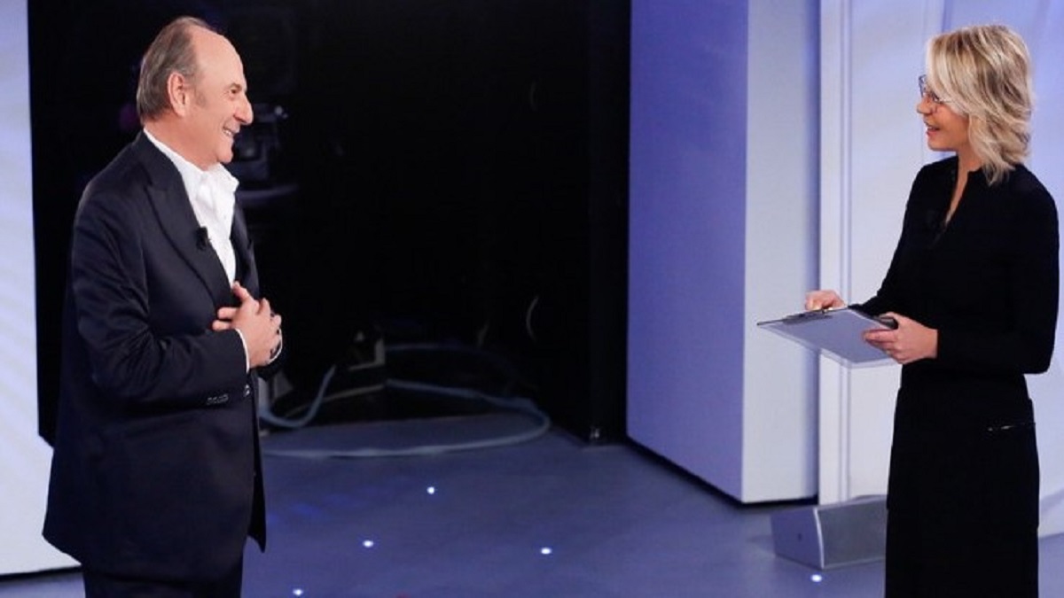 foto maria de filippi gerry scotti c'é posta per te