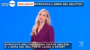 foto Mattino 5 Federica Panicucci 26 febbraio