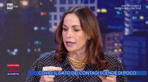 foto di Cristina Parodi a La vita in diretta