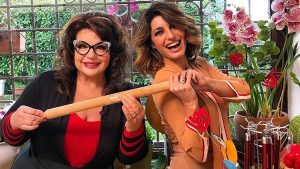 foto Samanta Togni e Angelica Sepe a Domani è Domenica