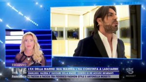 foto Valeria Marini Gianluigi Martino Live Non è la D'Urso