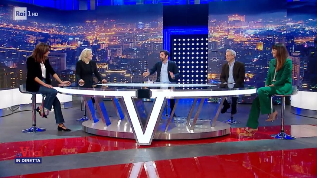 foto da La vita in diretta del 19 febbraio