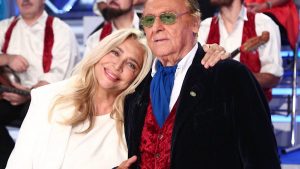 Foto Mara Venier Renzo Arbore Sanremo 2022