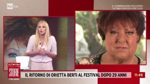 foto Orietta Berti 1 marzo