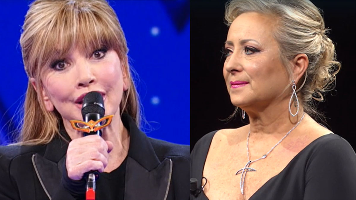 foto Milly Carlucci e Carolyn Smith a Canzone Segreta