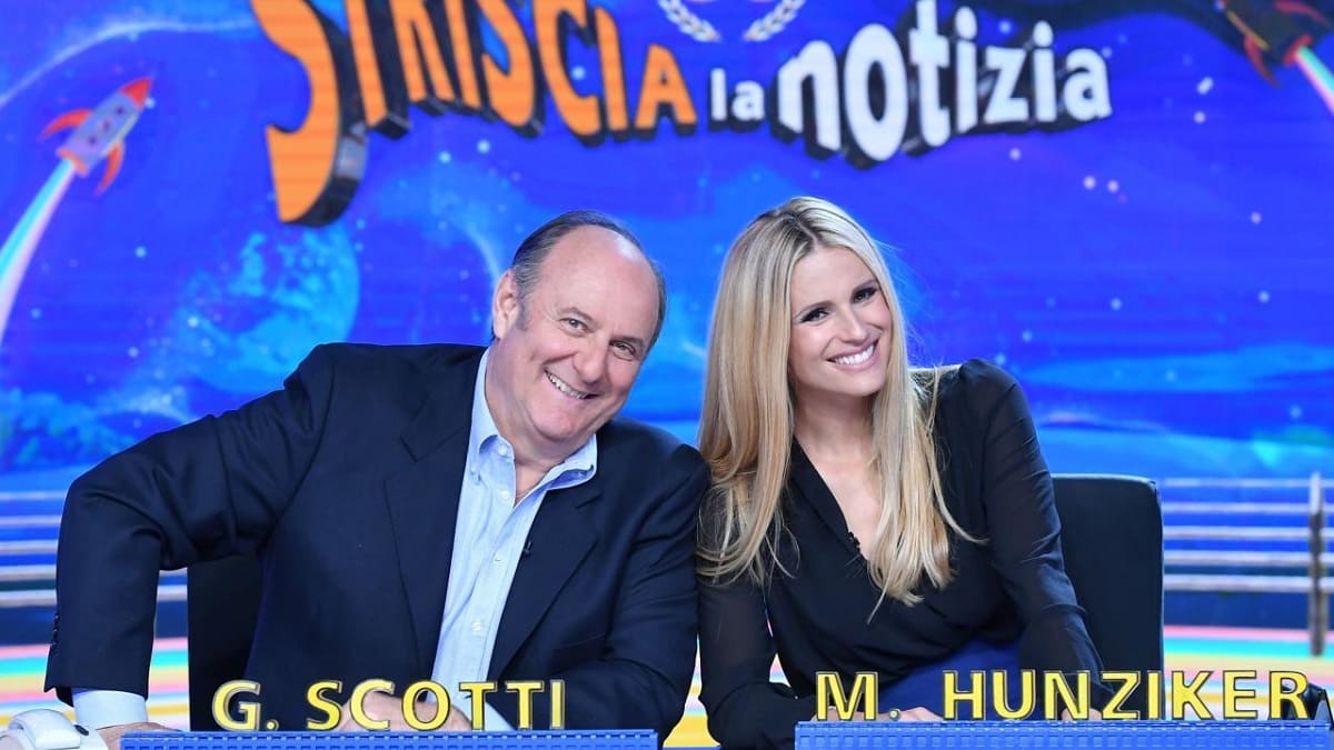 Foto Gerry Scotti Michelle Hunziker