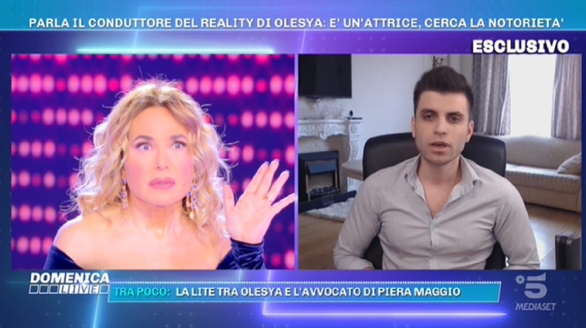 Foto Olesya Conduttore Russo Domenica Live